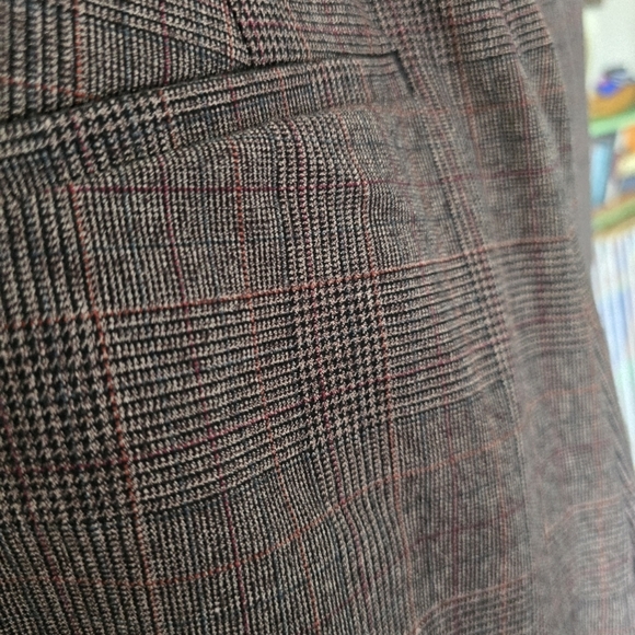 Ann Taylor Factory Plaid Pants - Picture 4 of 6